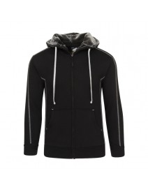 ORN Crane Fur-Lined Hoodie Black